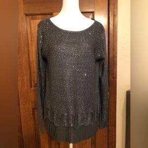 SIONI sequence grey sweater